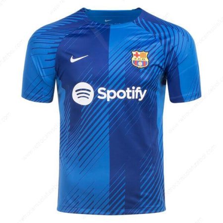Camisola Barcelona Pre Match Training Camisola de futebol – Azul