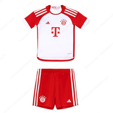 Camisola Bayern Munich 1º Kits de futebol para crianças 23/24