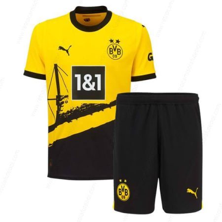 Camisola BoRússia Dortmund 1º Kits de futebol para crianças 23/24