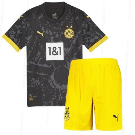 Camisola BoRússia Dortmund 2º Kits de futebol para crianças 23/24