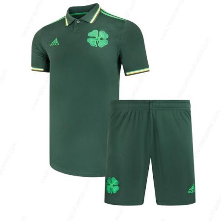 Camisola Celtic Fourth Kits de futebol para crianças 22/23