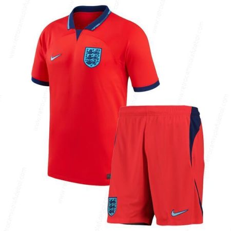 Camisola Inglaterra 2º Kits de futebol para crianças 2022