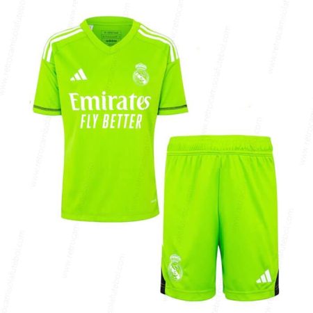 Camisola Real Madrid Guarda Redes Kits de futebol para crianças 23/24