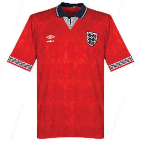 Camisola Retro Inglaterra 2º Camisola de futebol 1990