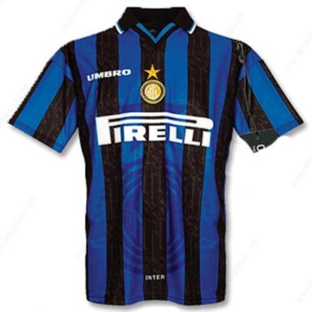 Camisola Retro Inter Milan 1º Camisola de futebol 97/98