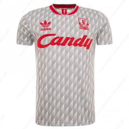 Camisola Retro Liverpool Candy 2º Camisola de futebol 89/91