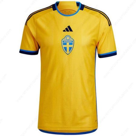 Camisola Suécia 1º Camisola de futebol 2022