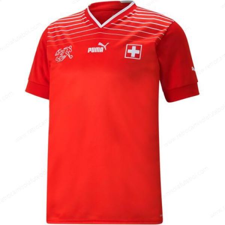 Camisola Suíça 1º Camisola de futebol 2022