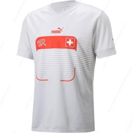 Camisola Suíça 2º Camisola de futebol 2022